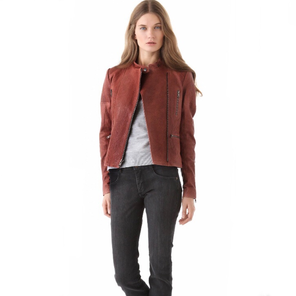 Theory S Brown 100% Genuine Leather Macha Juno